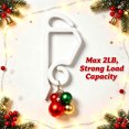 thumbnail image 5 of Chnmavx 100-Pack Christmas Light Clips, Upgraded String Light Siding Clips Sliding Hooks Light Hanging Hooks Outdoor Weatherproof Plastic Clips for String Lights Xmas Decor White, 5 of 10
