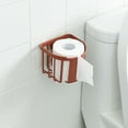 thumbnail image 6 of Wall Mounted Large Capacity Paper Boxe Tissue Holder Punch-free Toilet Rack Gift, 6 of 7