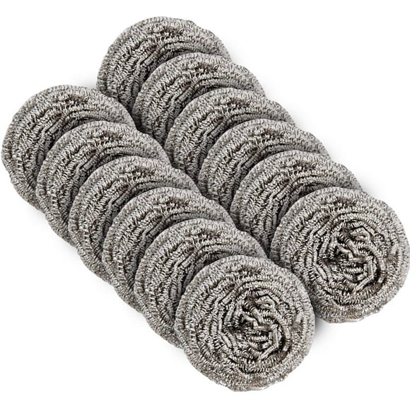 MR.SIGA Grattoir en Acier Inoxydable, Lot de 12, 30 g