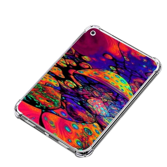 Compatible with iPad Pro 12.9 inch 2018 Phone Case, Psychedelic-7 Case Silicone Protective for Teen Girl Boy Case for iPad Pro 12.9 inch 2018