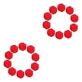 thumbnail image 1 of serony 1/2/3/5 Lot de 10 Balles d'Eau Réutilisables Jouets de Combat de Piscine Absorbants Interactifs pour Adultes Parent-Enfant Rouge 2 Pcs, 1 of 6