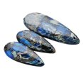 thumbnail image 4 of 3x Regalite colgante de joyería con forma de gota de agua, collar, , suministros para manualidades Baoblaze Colgantes de piedra natural, 4 of 6