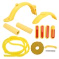 thumbnail image 3 of Electric Scooter Accessories, Rear Mudguard Practical Splashproof Strong Toughness Handbrake Silicone Cover Silicone Grip Scooter Mudguard Set  For Replacement Yellow, 3 of 8