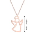 thumbnail image 2 of Stainless Steel Bird Wing Pendant Necklace for Women Fashion Angel Charm Jewelry Chain Accessories Idea, 2 of 3