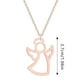 thumbnail image 3 of Collar de acero inoxidable Charm Bird Wing Colgante Collar Cadena Collar de acero inoxidable Collar Mujeres Moda Ángel Collar Colgante Accesorios 1PC, 3 of 4