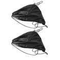 thumbnail image 4 of 2 Pcs Drawstring Backpack Bags Sports Cinch Sack String Bags Drawstring Sack Motorcycle Helmet Bag Drawstring Bags for Fitness Outdoor, 4 of 8
