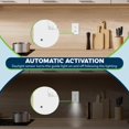 thumbnail image 2 of TOPGREENER Guide Light Wall Plate, Screwless Decorator Outlet Cover with LED Night Light, Mid-Size, 1-Gang, 12.4cm x 7.89cm, Unbreakable Po, 2 of 7