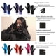 thumbnail image 2 of Guantes de ciclismo al aire libre para hombre y mujer, de terciopelo, cálidos, con pantalla táctil, resistentes al agua y al viento, para otoño e invierno, 2 of 5
