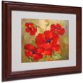 thumbnail image 1 of Trademark Fine Art "Poppies" Framed Matted Art, 1 of 1