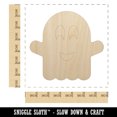 thumbnail image 2 of Ghost Smiling Halloween Wood Shape Unfinished Piece Cutout Craft DIY Projects - 6.25 Inch Size - 1/4 Inch Thick, 2 of 7