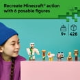thumbnail image 3 of LEGO Minecraft Chicken Jockey Desert Attack - Building Toy for Boys & Girls, Ages 9+ - Posable Minecraft Toy & Figures - Game Room or Bedroom Decor - Gift for Birthdays - 21592, 3 of 8