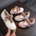 thumbnail image 4 of Little Girls Autumn Princess Shoes with Flower Lace, 4 of 8