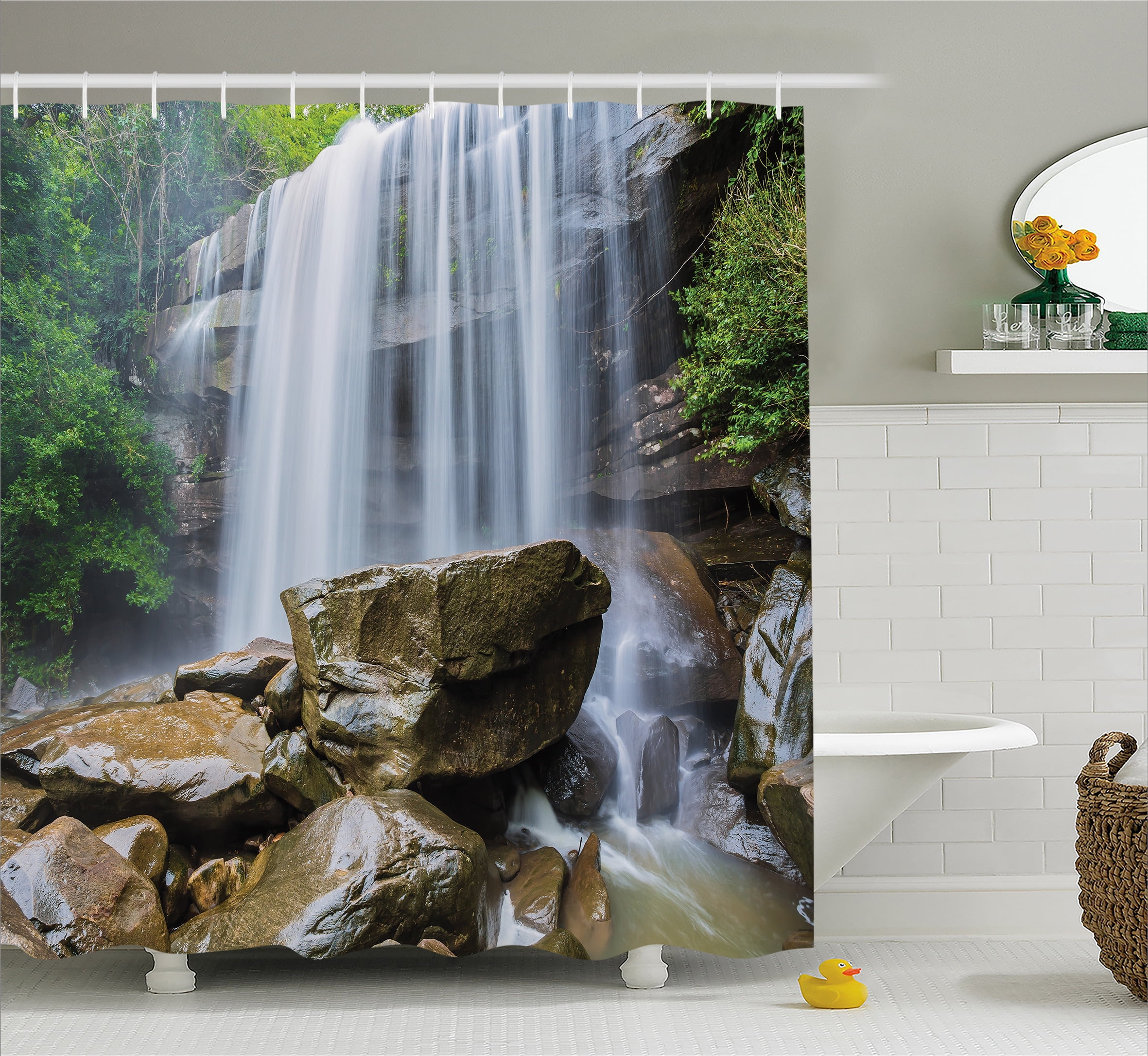waterfall shower waterfall shower