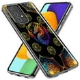 thumbnail image 2 of MUNDAZE Samsung Galaxy A31 Shockproof Clear Hybrid Protective Phone Case Mandala Geometry Abstract Dragon Pattern Cover, 2 of 5