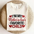 thumbnail image 2 of Embroidered I’m My Mother‑in‑Law’s Favorite Child PNG | Funny Christmas Design in Red & Black | Festive Family Quote for Shirts, Mugs, and Gifts, 2 of 5