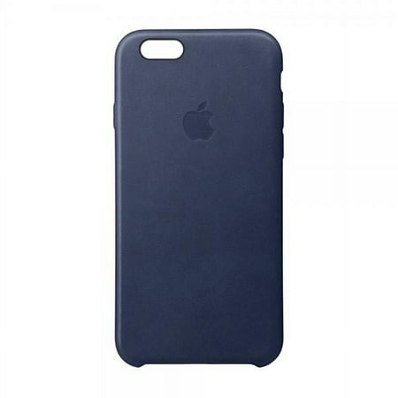 Apple Leather Case for iPhone 6s Plus and iPhone 6 Plus - Midnight Blue