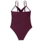 thumbnail image 2 of Traje De Baño De Una Pieza Con Tirantes Traje de baño de una pieza con tirantes para mujer, sin espalda, sexy, vacaciones junto al mar (L, rojo vino) Sywqhk Para Estrenar, 2 of 8