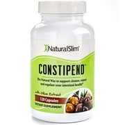 NaturalSlim Constipend - Colon Cleanse and Constipation Relief, 120 Capsules