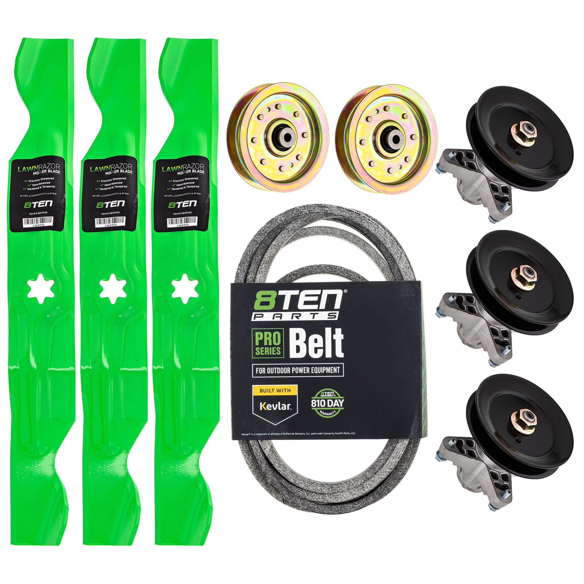8TEN Deck Rebuild Kit for Cub Cadet i1050 LT1050 Troy Bilt Horse 942-04053C MK1009617