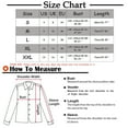 thumbnail image 3 of Baqcunre Womens Winter Coats Women's Solid Color Fashion Casual Button Long Sleeve Pocket Fleece Coat Fleece Jacket Fall Outfits Red XL, 3 of 8