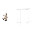 thumbnail image 1 of Figuras de payasos,Estatua de payaso,escultura,adorno de mesa,Mesita de noche acrílica,Mesa auxiliar de acrílico transparente,mesa de noche transparente con capas,Mesa auxiliar pequeña de, 1 of 8