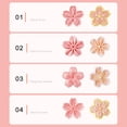 thumbnail image 5 of JUNTEX 5pcs/set Cookie Mold Stamp Biscuit Cutter Cherry Blossom Flower DIY Floral, 5 of 19