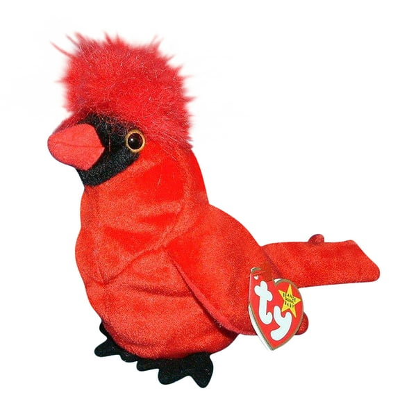 Ty Beanie Baby: Mac the Cardinal | Stuffed Animal | MWMT