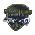 thumbnail image 1 of WinCraft - Broche unisex Rams VS Seahawks 11-11-18, color azul,, 1 of 1
