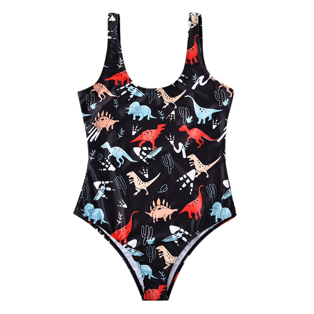 dinosaur high waisted bikini