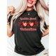 thumbnail image 1 of Style For Women, Lookin' Good Valentine T-Shirt Fun Heart-Shaped Sunglasses Design, Great For Fashion Lovers, Shirt For Women, Perfect For Holiday Parties Or Gift Giving, Soft And Comfortable, 1 of 7
