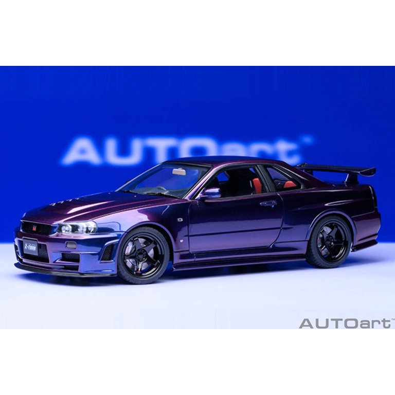 Nismo R34 GT-R Z-TUNE RHD (Right Hand Drive) Black Pearl 1/18