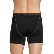 Pair of Thieves Men's 4-Way Cotton Stretch Boxer Briefs, 3-Pack