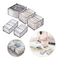 thumbnail image 5 of Ramiter Mesh Clothes Storage Box Trouser Compartment Storage Box Drawer Compartment Bag Storage Cubes with Lids, 5 of 5