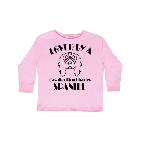 

Inktastic Cavalier King Charles Spaniel Gift Toddler Boy or Toddler Girl Long Sleeve T-Shirt