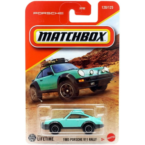 Matchbox 1985 Porsche 911 Rally Diecast Car