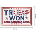 Donald Trump Won flag 2024 Election Inauguration Day 01.20.25 45 47