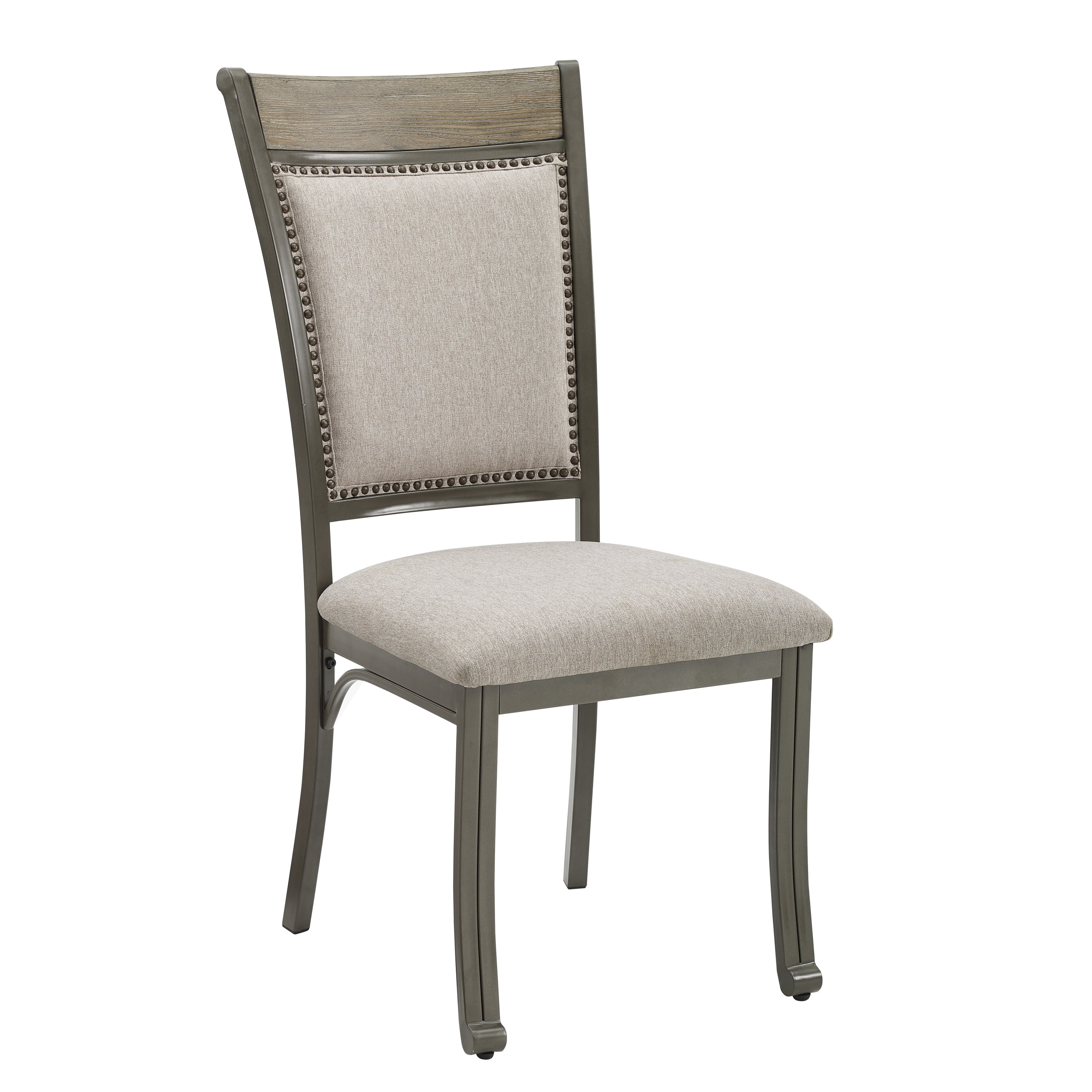 Powell Franklin 5-Piece Dining Set, Pewter