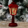 thumbnail image 4 of Lámpara de noche con farol navideño, regalos musicales, adorno para habitación, estatuilla, luz nocturna para mesa, chimenea, estante navideño para , Estilo A, 4 of 8