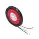 thumbnail image 5 of Luz 12-24V 16LED Luz Trasera Redonda Color De Luz Blanca Roja Señal De Giro Brillante Para Camiones De Remolque RV, 5 of 8