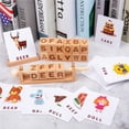 thumbnail image 4 of pitrice Kids Wooden Maths Learning Toy Math Manipulatives Numbers and Symbols Abacus Educational Operation Game with Cards No.02, 4 of 6