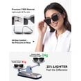 thumbnail image 4 of Polarized Fit Over Sunglasses for Men Women, UV400 Over Glasses Sunglasses, Lightweight 24g TR90 Oversize Fitover for Driving Fishing, 4 of 7