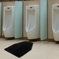 thumbnail image 6 of FOMIYES urinal pads for mens room Urinal Mat Black Floor Protection Easy to Clean for Home Use 1Set, 6 of 8
