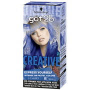 Schwarzkopf Got2b Creative Semi-Permanent Hair Color, 095 Electric Blue