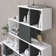 thumbnail image 3 of Karlin Modern Bookcase with Shelves, Gray Veneer, 3 of 5