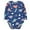 Z8Dark Blue, variant on lnmuld Baby Boys Bodysuit Triangle Crawl Suit with Adjustable Side Buckle Strap for and Toddler Play Size:12-18 Months