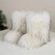 thumbnail image 3 of Botas de nieve de mujer con piel de mapache sintética integrada de invierno, zapatos de piel, botas altas para exteriores, 3 of 5
