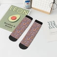 thumbnail image 7 of Pofeuu Daisies Flowers Print 30cm Socks, Adult Running Hiking Socks for Youth and Adult, 7 of 7