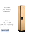 thumbnail image 4 of Salsbury Industries Single Tier Designer Wood Locker, Maple, 5' 1" x 18", 4 of 4
