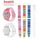 thumbnail image 2 of Correa Transparente Ultrafina Para Reloj Swatch 16mm 17mm 19mm Pulsera Arco Iris De Repuesto, 2 of 4