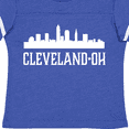 thumbnail image 4 of Inktastic Cleveland Ohio Skyline City Silhouette Boys or Girls Toddler T-Shirt, 4 of 5